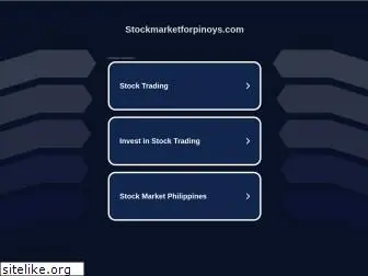 stockmarketforpinoys.com