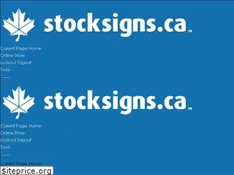 stocksigns.ca