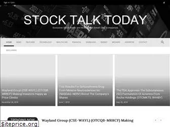 stocktalktoday.com