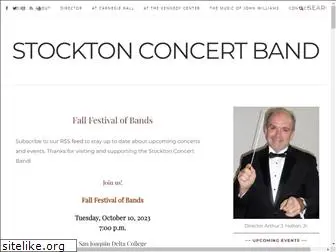 stocktonconcertband.com