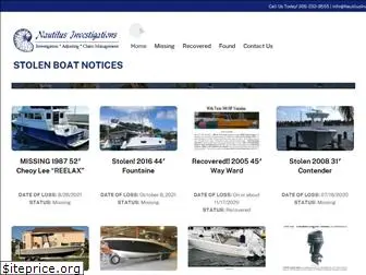 stolenboatnotices.com