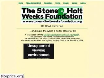 stoneandholtweeksfoundation.org