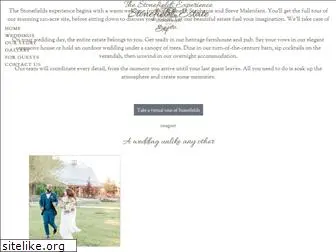 stonefieldsweddings.com