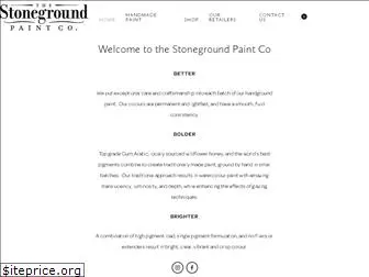 stonegroundpaint.com