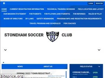 stonehamsoccerclub.com