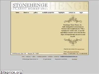 stonehengeclassichomes.com