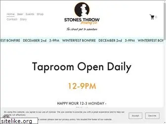 stonesthrowbrewco.com