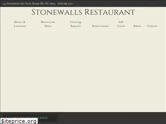 stonewallsrestaurant.com