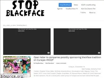 stopblackface.com