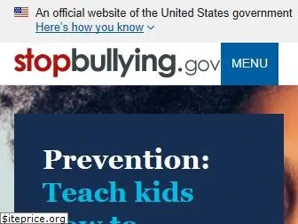 stopbullying.gov