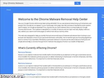 stopchromemalware.com