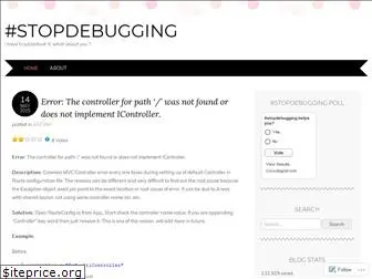 stopdebugging.wordpress.com