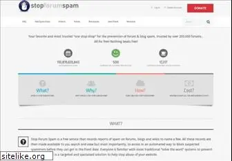 stopforumspam.com