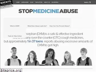 stopmedicineabuse.org
