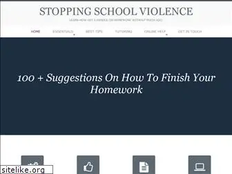 stoppingschoolviolence.com