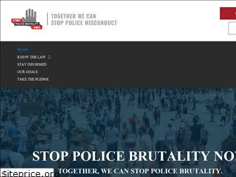 stoppolicebrutalitynow.org