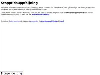 stopptidsuppfoljning.com