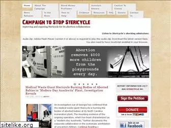 stopstericycle.com