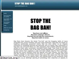 stopthebagban.com