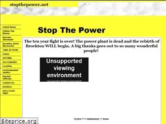 stopthepower.net