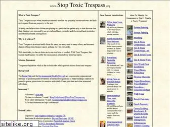 stoptoxictrespass.org