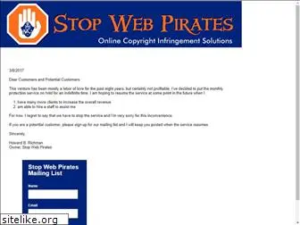 stopwebpirates.com