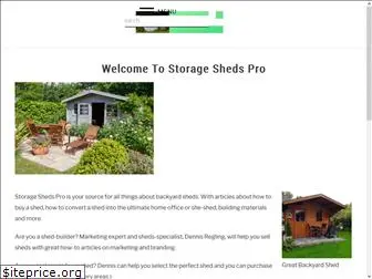 storageshedspro.com