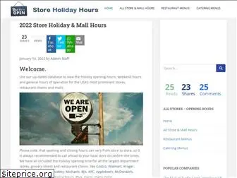 storeholidayhours.org