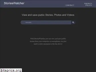 storieswatcher.com