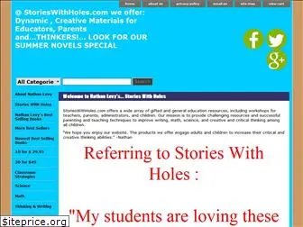 storieswithholes.com
