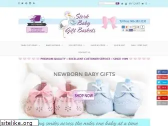 storkbabygiftbaskets.com