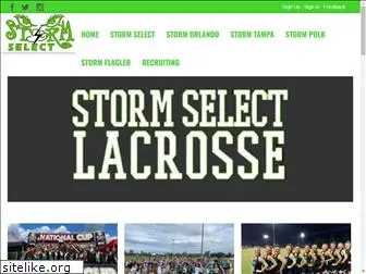 stormselectlacrosse.com