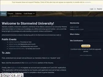 stormwind-university.com
