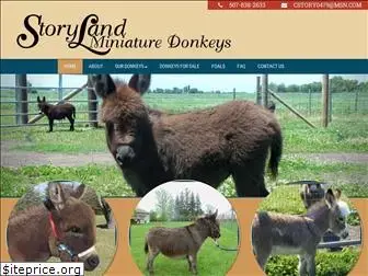 storylandminiaturedonkeys.com
