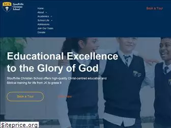stouffvillechristianschool.com