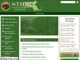 www.stow-ma.gov