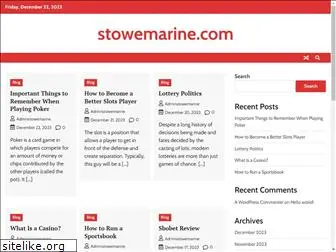 stowemarine.com