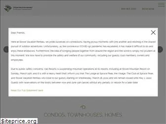 stowevacationrentals.com