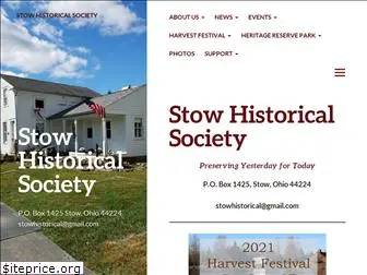 stowhistory.org