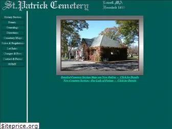 stpatrickcemetery.com