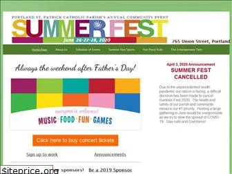 stpatssummerfest.com