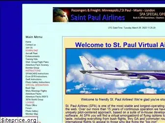 stpaulairlines.com