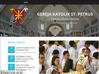 stpetruspekalongan.org