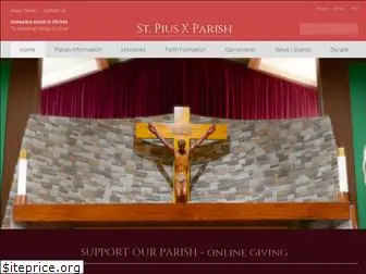 stpiusxparish.org