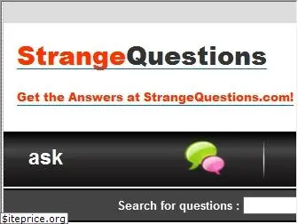 strangequestions.com