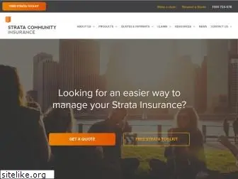 stratacommunityinsure.com.au