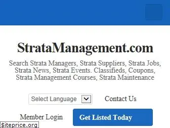 stratamanagement.com
