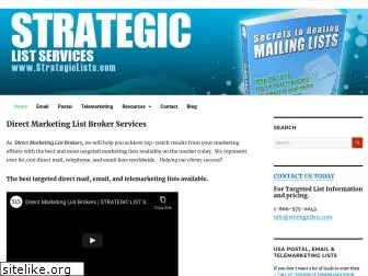 strategiclists.com