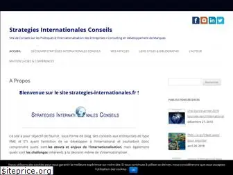 strategies-internationales.fr