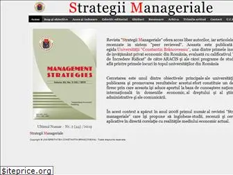 strategiimanageriale.ro